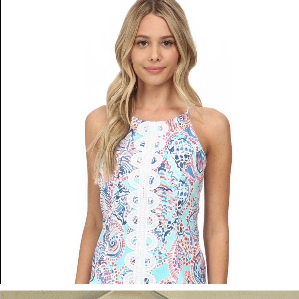Lilly Pulitzer Shell Me About It Annabelle Top Size 4